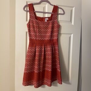 Francesca’s Collection Embroidered Mini Dress